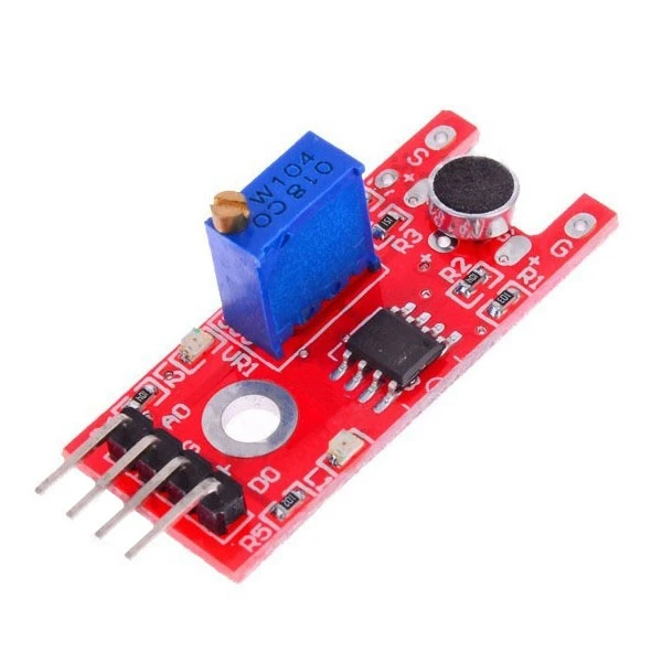 1PC New Arrival LM393 Microphone Voice Sound Sensor Module For Arduino