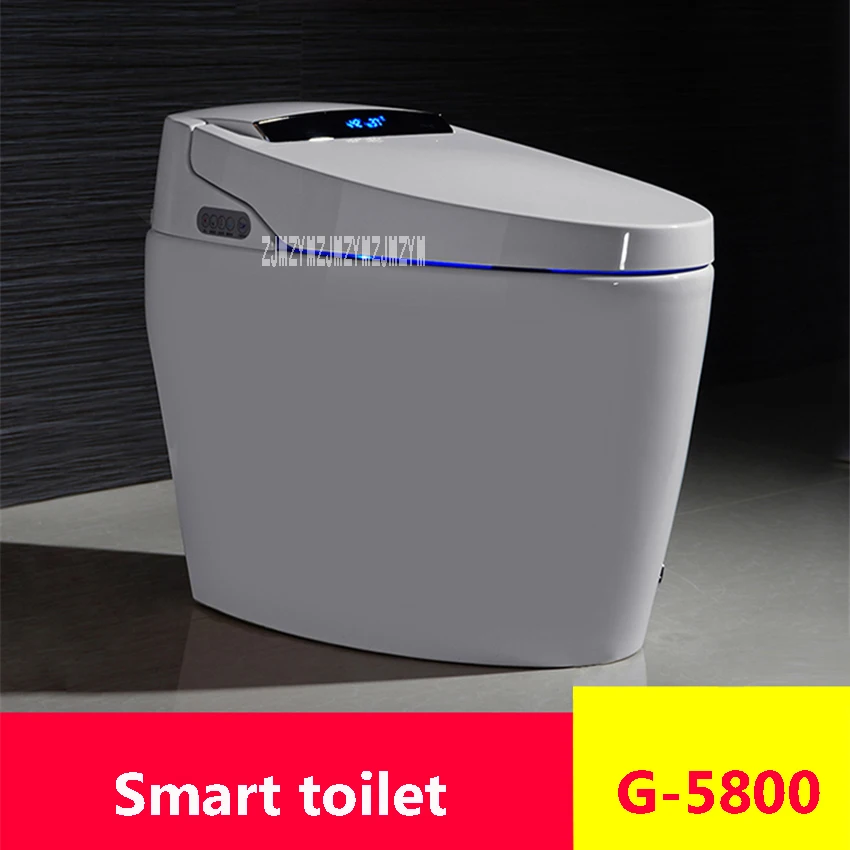 G-5800 полностью автоматический Флип-сиденье для унитаза Дистанционное Управление интеллигентая(ый) туалет высокого качества бытовой умная унитаза с подогревом 220V 1650W