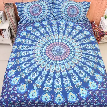 

Bohemia 3D Digital Printed Bedding Set Duvet Cover Design Bedclothes Home Textiles Bed Sheet Pillowcases Cover Set 3pcs be1324