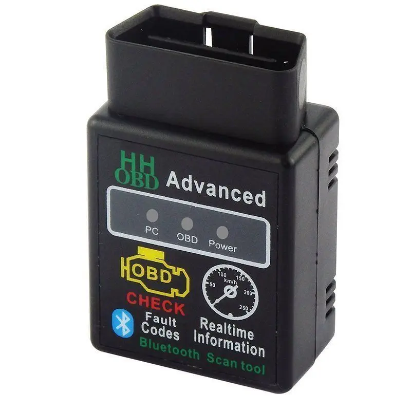 Лучшая цена ELM327 HH OBD Bluetooth V2.1 OBD2 авто ELM 327 Bluetooth Android/Symbian/Finestre для OBDII protocollo OBDII CAN BUS