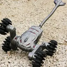 360 градусов вращающийся скалолазание mecha скалолазание Автомобиль Дистанционное управление автомобиль трюк прокатки моделирование