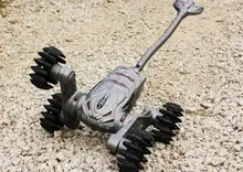 360 degree rotating climbing mecha climbing car remote control car stunt rolling simulation