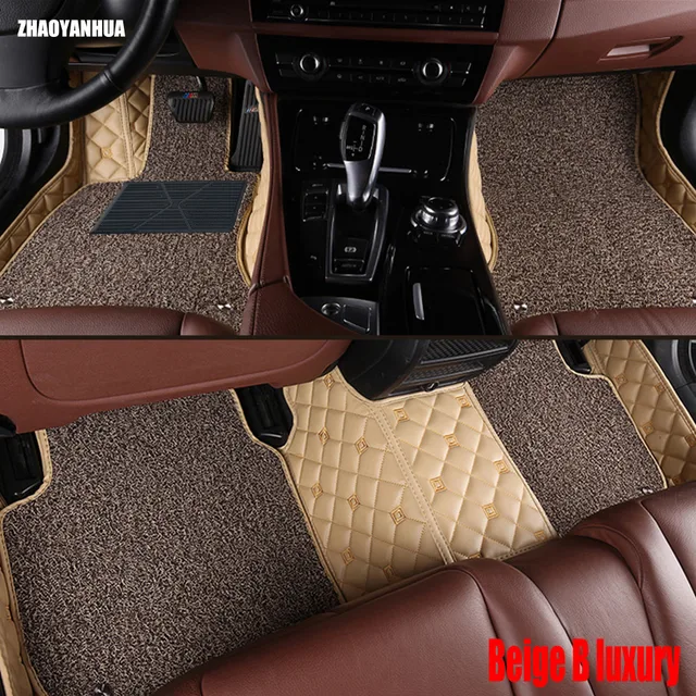 "ZHAOYANHUA car floor mats for BMW 7 series E65 E66 F01 F02 G11 G12 730i 740i 750i 730d anti