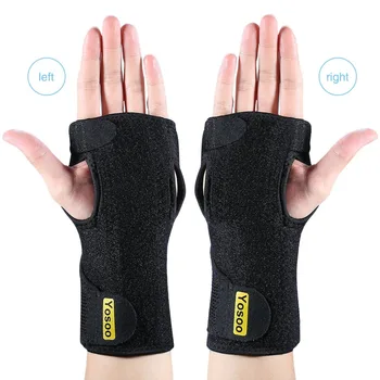 

Yosoo Medical Wrist Brace Adjustable Neoprene Wrist Sprains Arthritis Splint Hand Brace Carpal Tunnel Syndrome Hand Splint Brace