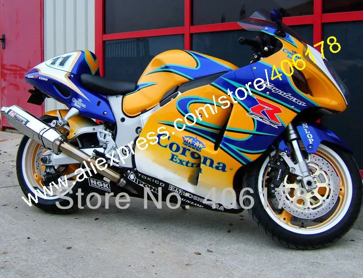 Для GSXR 1300 Hayabusa 1999-2007 GSX-R 1300 99 00 01 02 03 04 05 06 07 обтекатели corona(литья под давлением