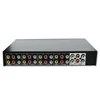 8 портов 2 выход Композитный 3 RCA Видео Аудио AV Переключатель сплиттер коробка селектор 8in 2out 8Х2 для HDTV LCD DVD ► Фото 1/5