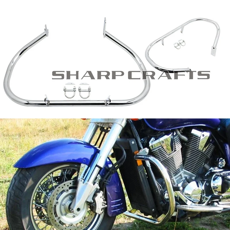

Brand New Motorcycle Parts Engine Guard Highway Crash Bars Bumper Frame Protector For Honda VTX1800 VTX1800R VTX1800S 2002-2008