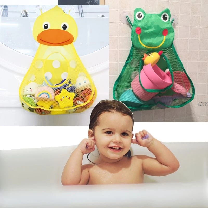 Baby Bath Animal Toy Mesh Net Storage Bag Organizer Holder For Home Bathroom