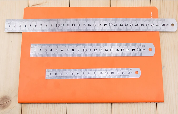 cm on a ruler