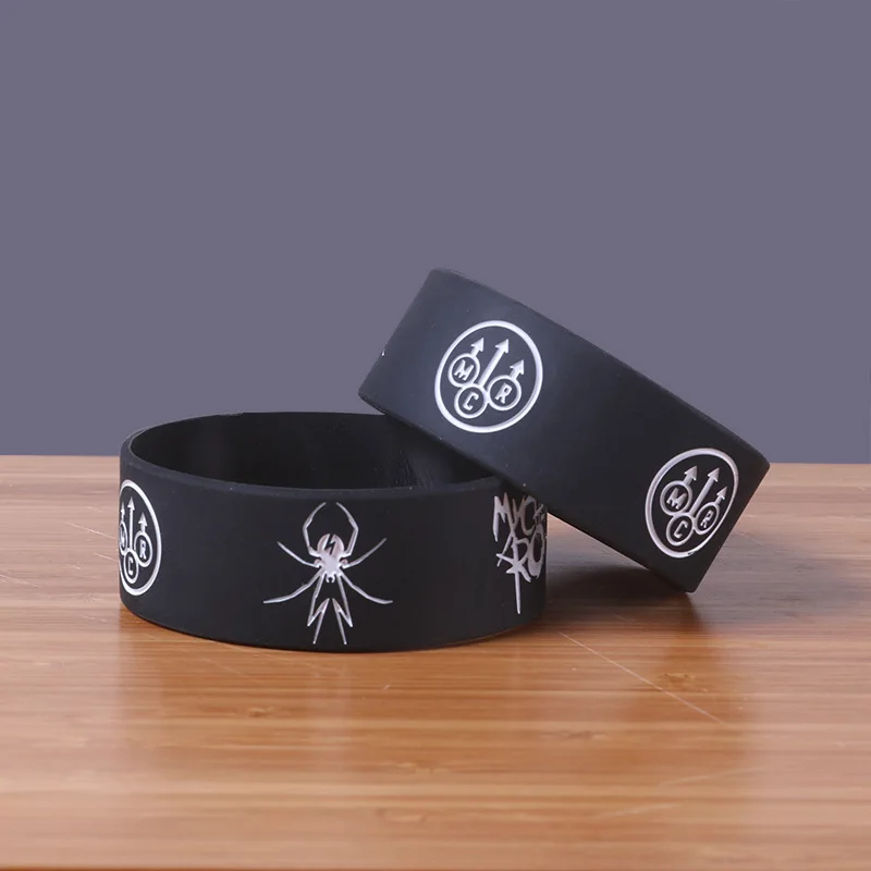 1 pic Punk Rock My Chemical Romance силиконовый браслет показать вашу Поддержка резиновая