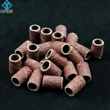 OPHIR 100 шт. 8" шлифовальные ленты для ногтей, средней грубой обработки, для электрического сверлильного станка для ногтей, инструменты для ногтей_ KD165