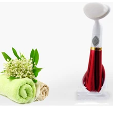 Прибор для мытья лица Электрический очиститель кисти инструмент для красоты акустическая вибрация чистые деликатные поры приборы для личного ухода