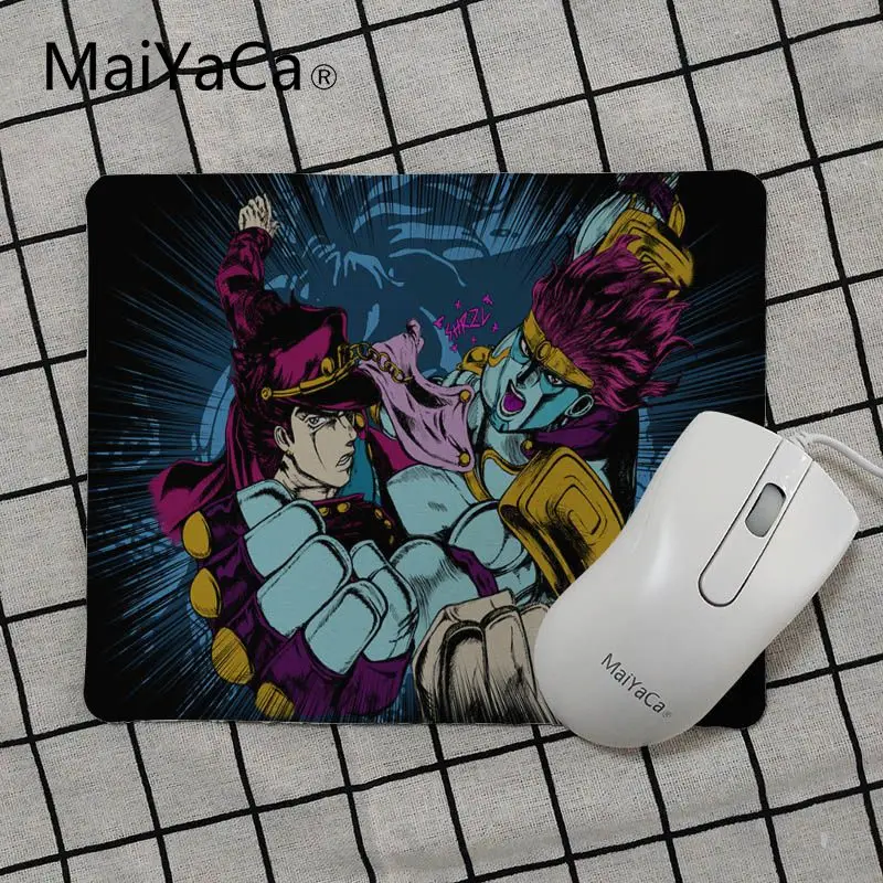 No Lock Edge25x29cm MaiYaCa Новые поступления jojo невероятное приключение уникальный настольная панель коврик для игровой мыши Размеры для 18x22 см 25x29 см) с небольшой платформой, коврик для мыши с изображением - Цвет: No Lock Edge25x29cm