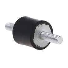 M5/M6/M8 резиновое Крепление двойной мужской поглотитель резьбы антивибрационный силентблок лодка автомобиль бобин шок абсорбирующие приспособления