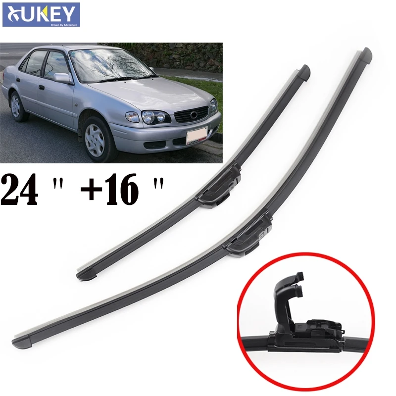 XUKEY Windshield Windscreen Wiper Blades Fit For 1997 2001 Toyota