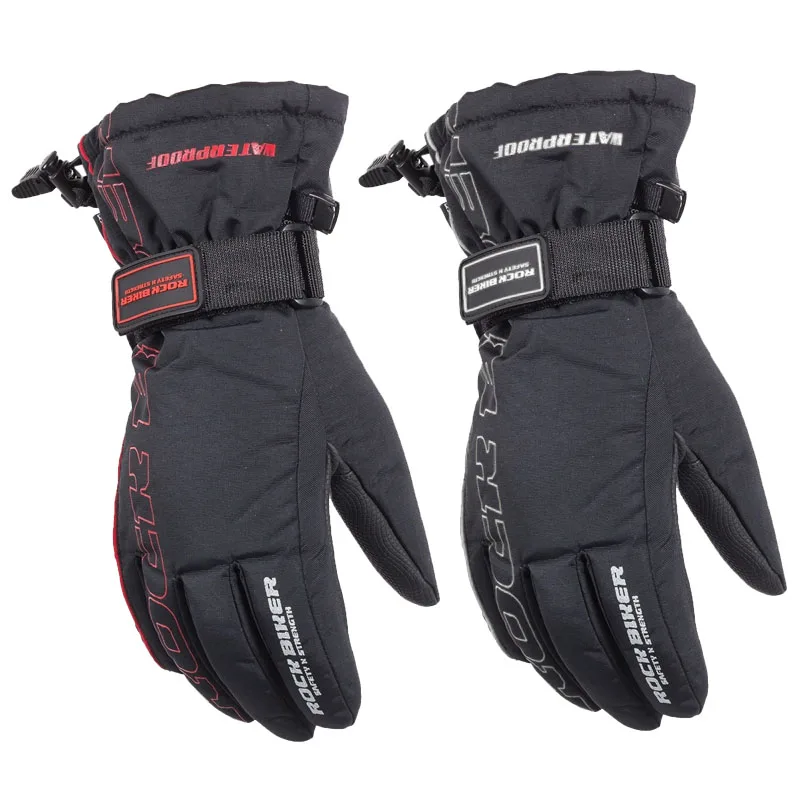 

ROCK BIKER Motorcycle Outdoor Riding Keep Warm Windproof Casual Glove Motocross Racing Skiing Waterproof Glove.