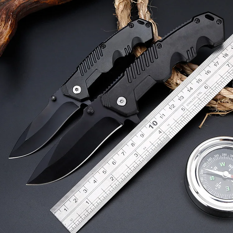 Тактический высокопрочный нож для выживания, многофункциональный складной нож для самозащиты, походные ножи, портативные, для повседневного использования, кемпинга