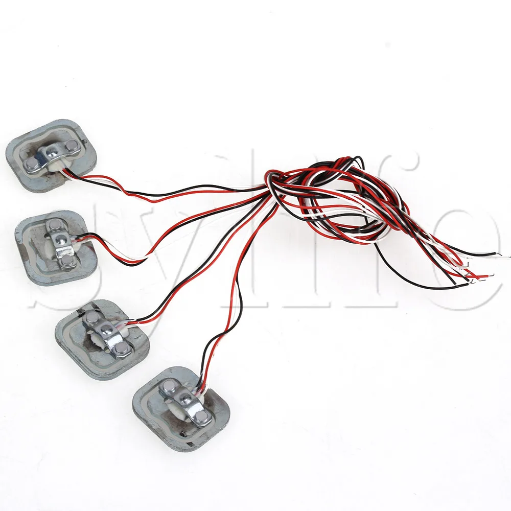 

4 x Body Load Cell Weigh Sensor Resistance Bathroom YZC-161 Sensors 50kg 5VDC