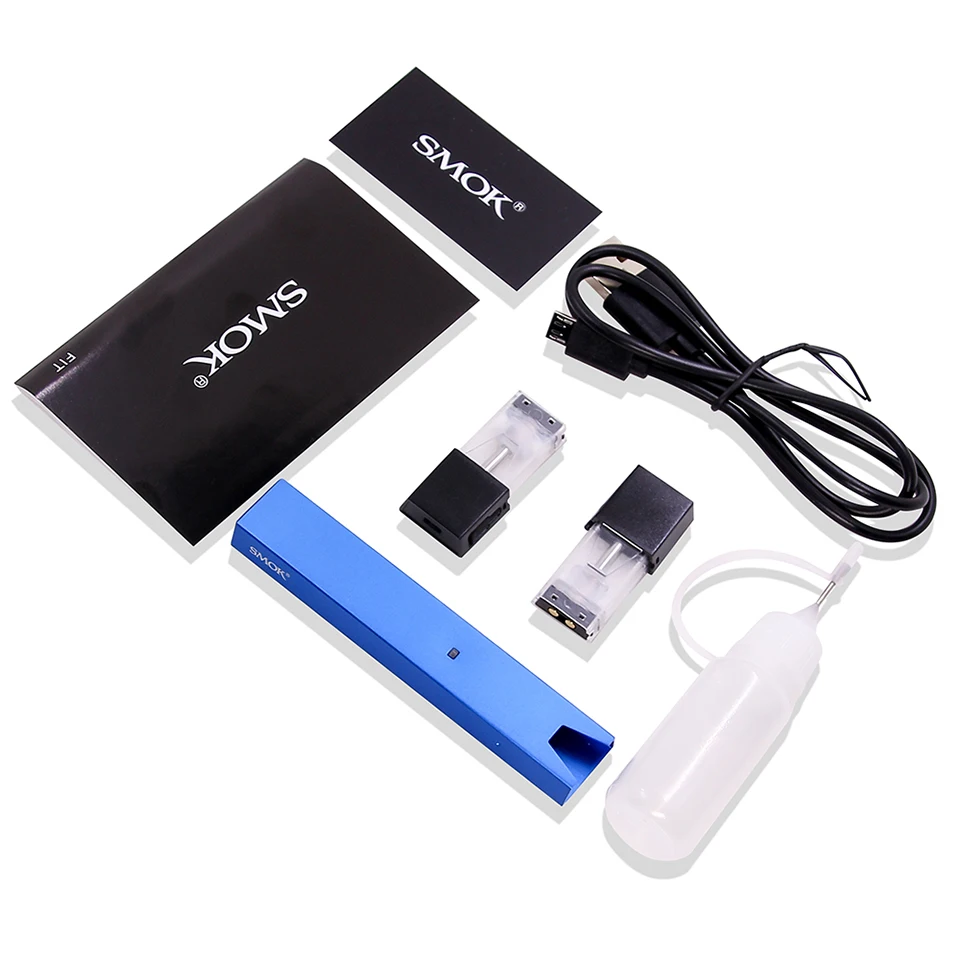 Электронная сигарета SMOK FIT KIT со встроенным аккумулятором 250 мАч Vape Pen Pod 2 мл Vaper