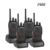 4 шт Baofeng BF-88E PMR рация UHF 446 MHz 0,5 W 16 CH ручной радиопередатчик двусторонней радиосвязи с USB Зарядное устройство для ЕС пользователя