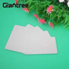 Giantree 10 шт. RFID Card 13.56 мГц белый NFC Ntag215 пустой карты чтения/записи 106 м/с Для Автобус телефон безопасность платежей