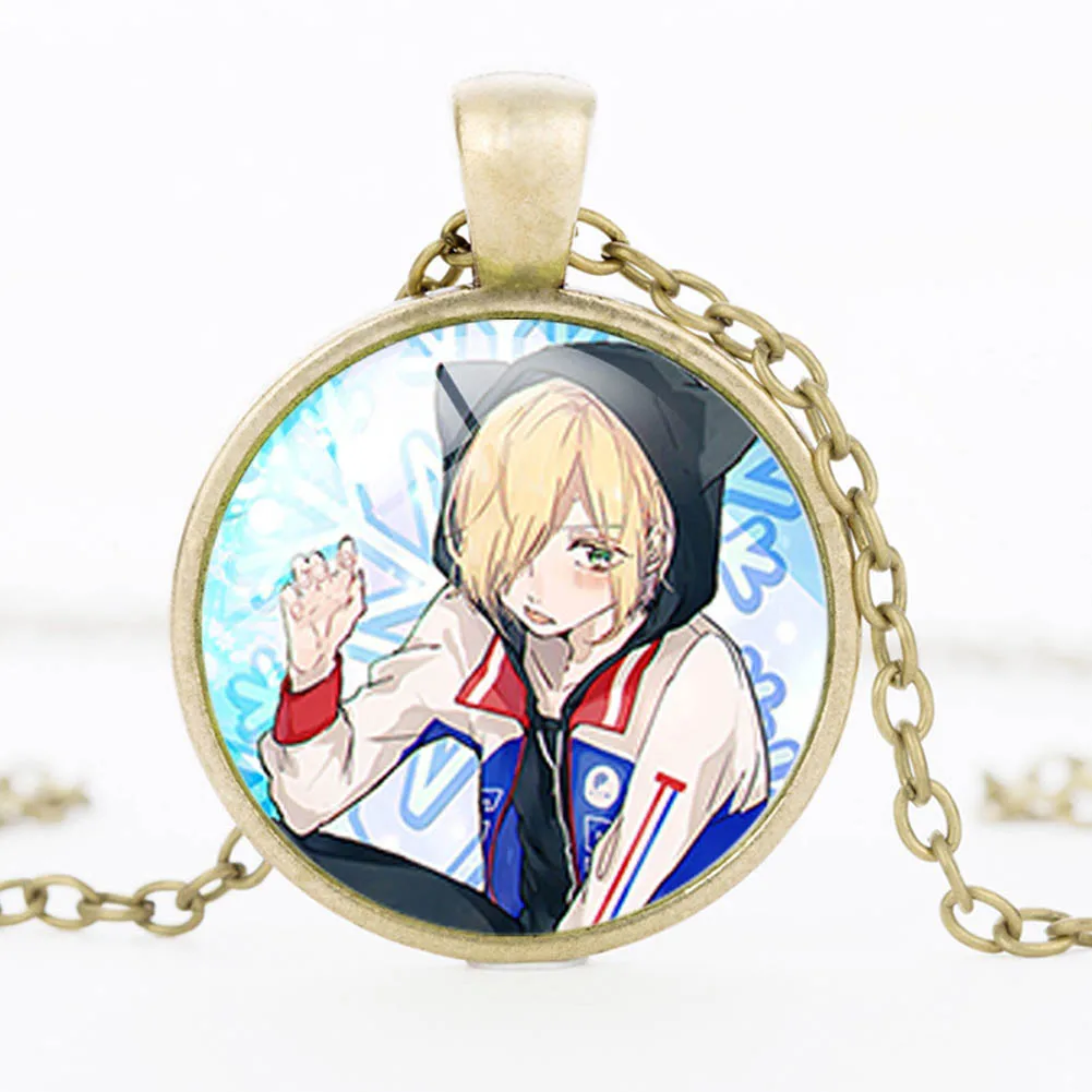 Anime YURI!!! on ICE Victor Yuri Handmade Fashion Chain Necklace Pendant Jewelry for Women/ Men Gift