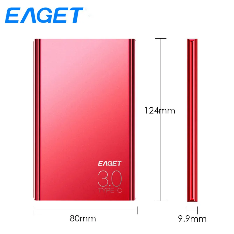 Eaget внешний жесткий диск 1 ТБ HDD Type C 3 0 Externo Disco HD дисковые устройства для хранения