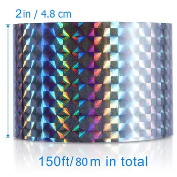 

Bird Repellent Tape Bird Scare Tape Audible Repellent Fox Pigeons Repeller Ribbon Deterrent Tapes Anti-Bird Garden Supplies