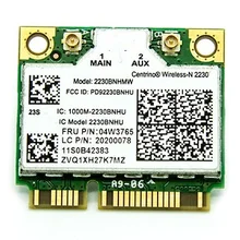Ssea для Intel Беспроводной-N 2230 2230 bnhmw WI-FI Bluetooth 4,0 Половина Mini PCI-E Беспроводной карты для IBM Y400 Y500 E430 E530 04W3765