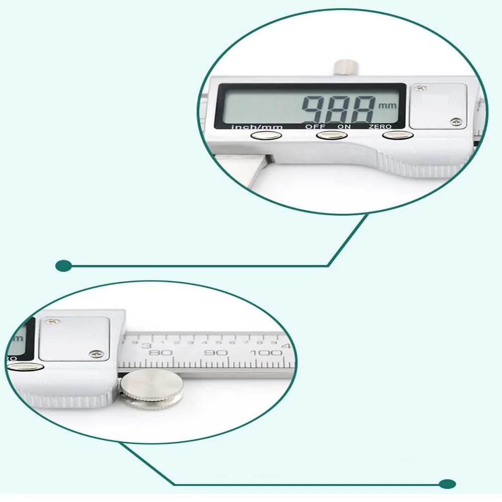 Штангельциркуль штангенциркуль Электронный из нержавеющей стали металла 150 мм Нержавеющая сталь цифровой штангенциркуль микрометр измерения высокое качество измерительный инструмен штангенциркульт электронны линейкай