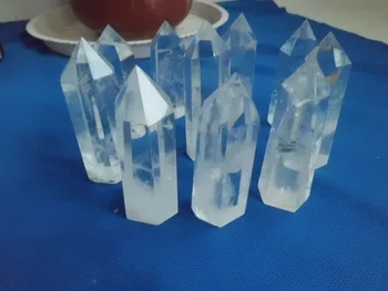 

778g 10 Natural Clear Quartz Crystal Points Healing