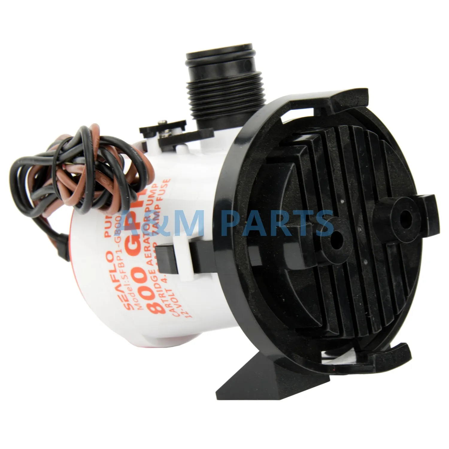 Online 12v 800GPH Marine Lenzpumpe Bilgewasserpumpe Seite Montage Sieb Basis