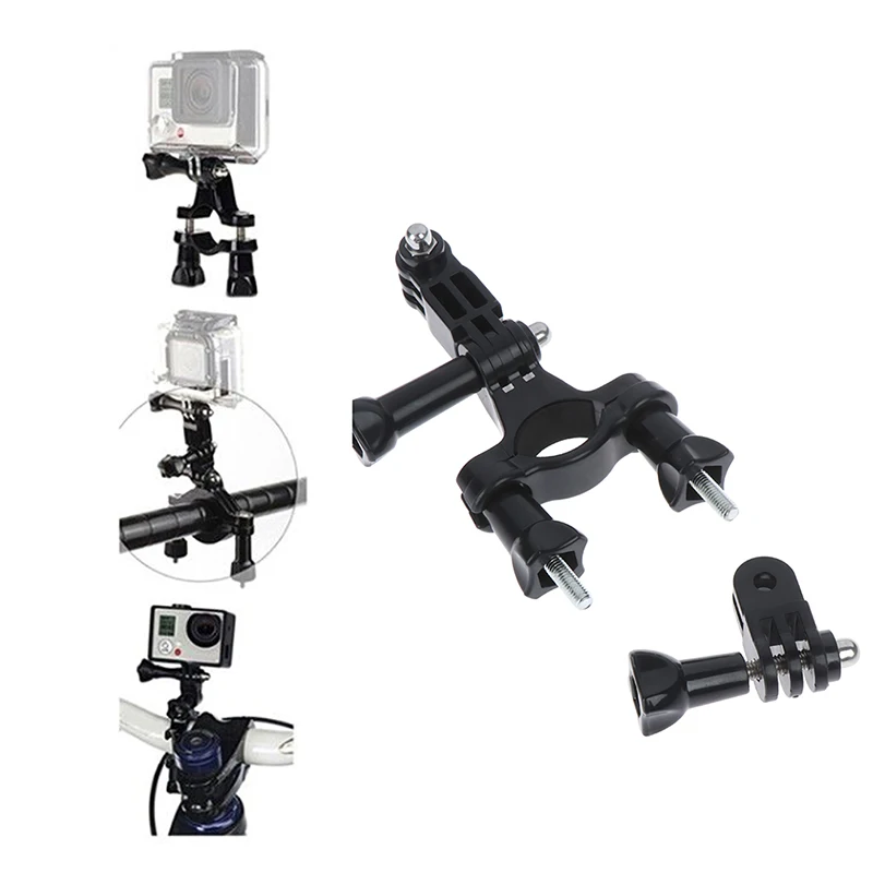 Bicycle Mount Bike Handlebar Seatpost Tripod Holder Clamp For Gopro Hero 7 6 5 4 SJCAM SJ4000 For Xiaomi Yi 4K Cam Accessory