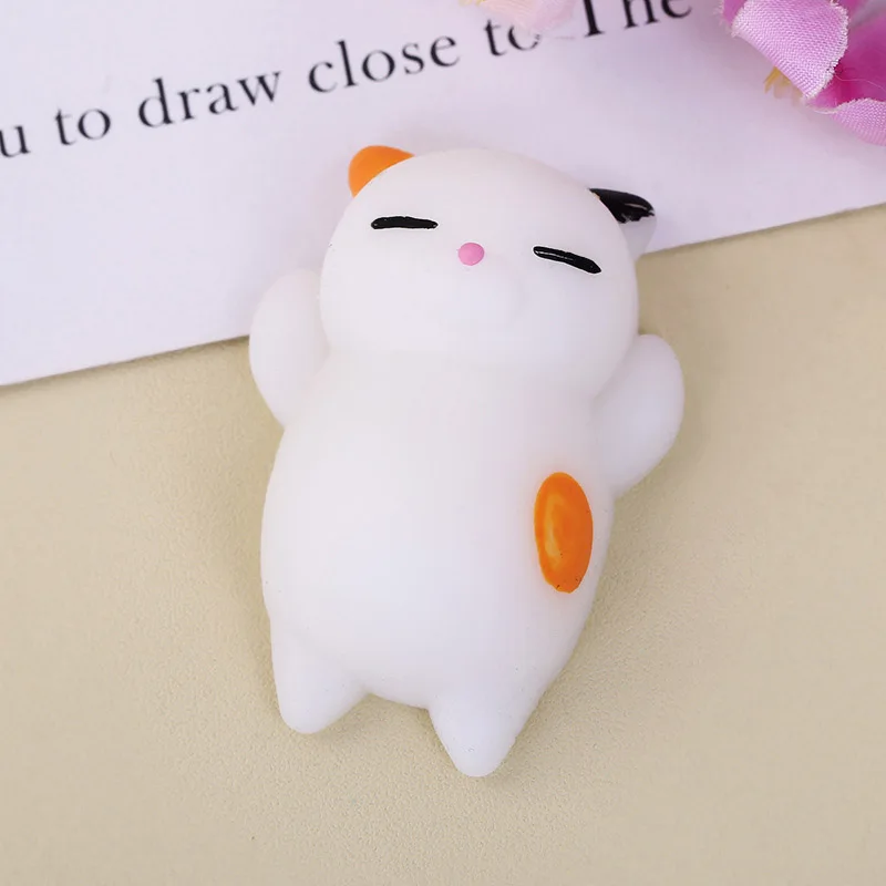Mini Squishy Cute Cat Antistress Ball Squeeze Mochi Rising Abreact Soft Sticky Stress Relief Funny Decor show Gift Toys8
