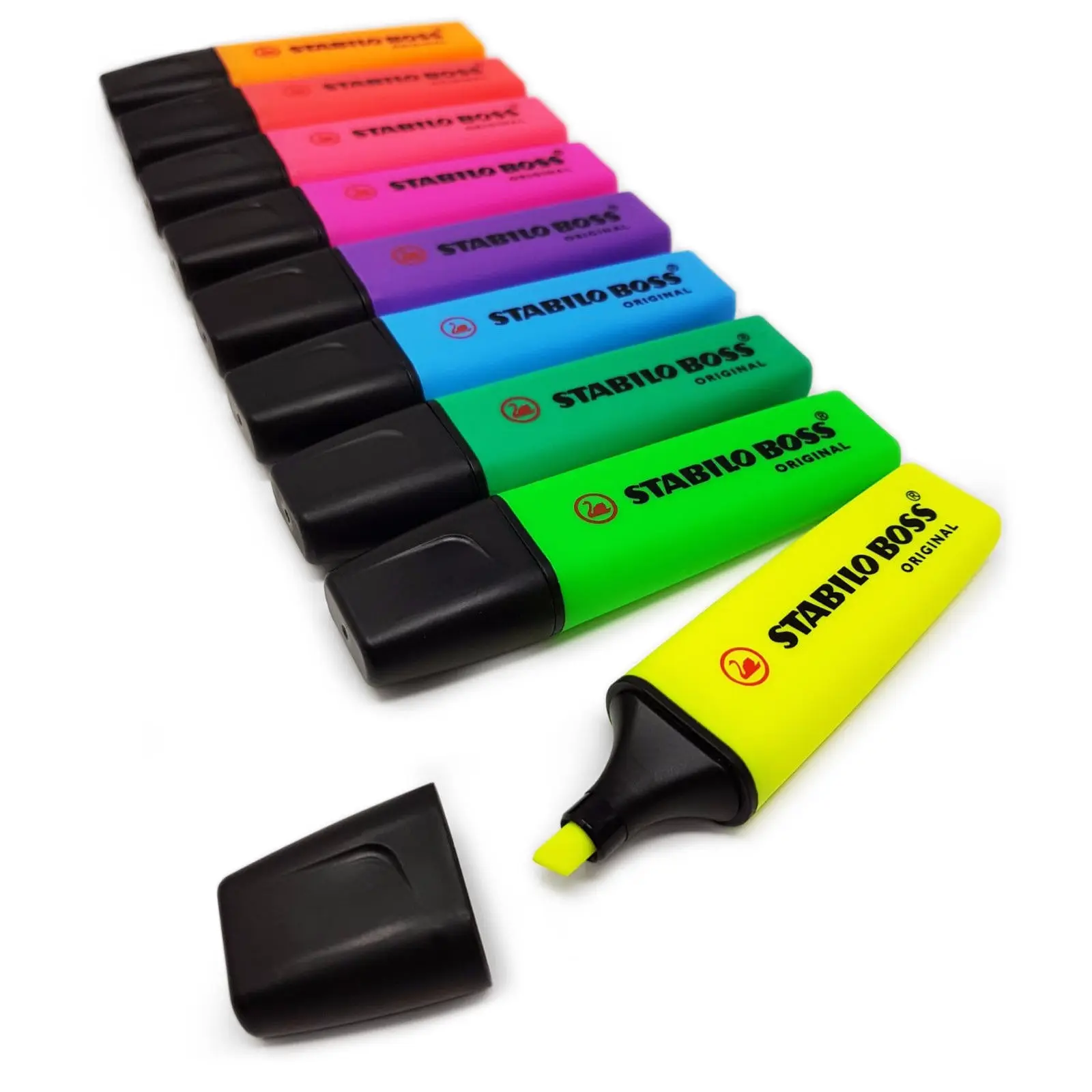 Banzai Zwijgend Koninklijke familie Pack Of 15 Stabilo Boss Highlighter Pens - Original 9 Colors & New 6 Pastel  Colors Highlighters - Paint Markers - AliExpress