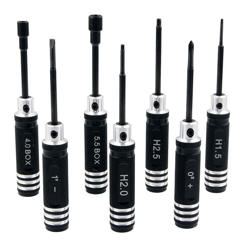 RC DIY car New 7pcs RC tools Kit RC ScrewDriver set HEX NUT FLAT PHILLIPS Screwdriver for RC Helicopter Plane Transmitter RC DIY car New 7pcs RC tools Kit RC ScrewDriver set HEX NUT FLAT PHILLIPS Screwdriver for RC Helicopter Plane Transmitter