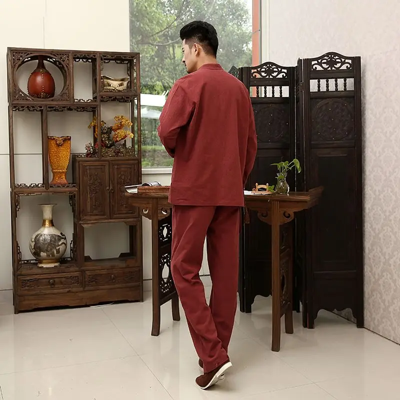 Бесплатная доставка Мужская Плюс Размер белье Штаны повседневные мужские в китайском стиле свободные тонкие длинные штаны в стиле хип-хоп
