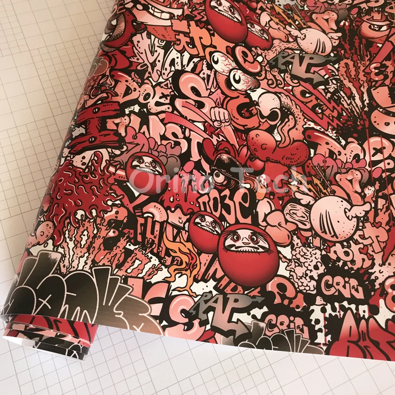 Sticker Bomb Vinyl Film Wrap-6