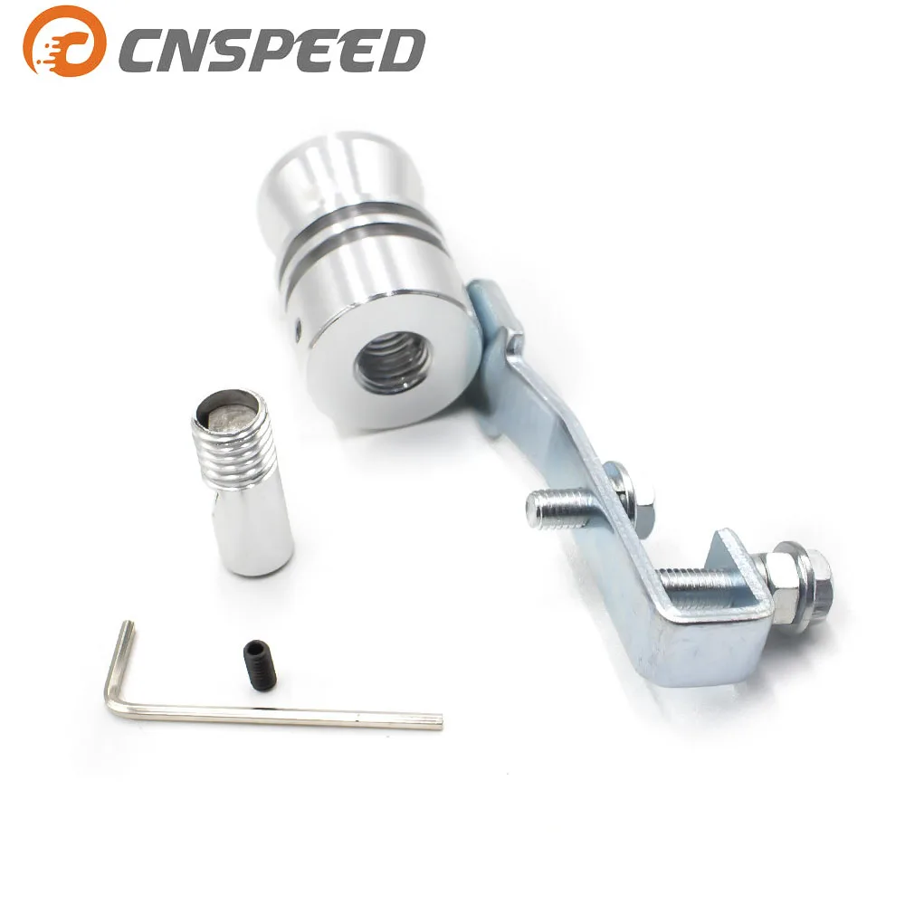 

CNSPEED Turbo whistle Muffler Exhaust Pipe Blow off Vale Turbo Sound BOV Simulator Turbo Whistle L Size YC100329