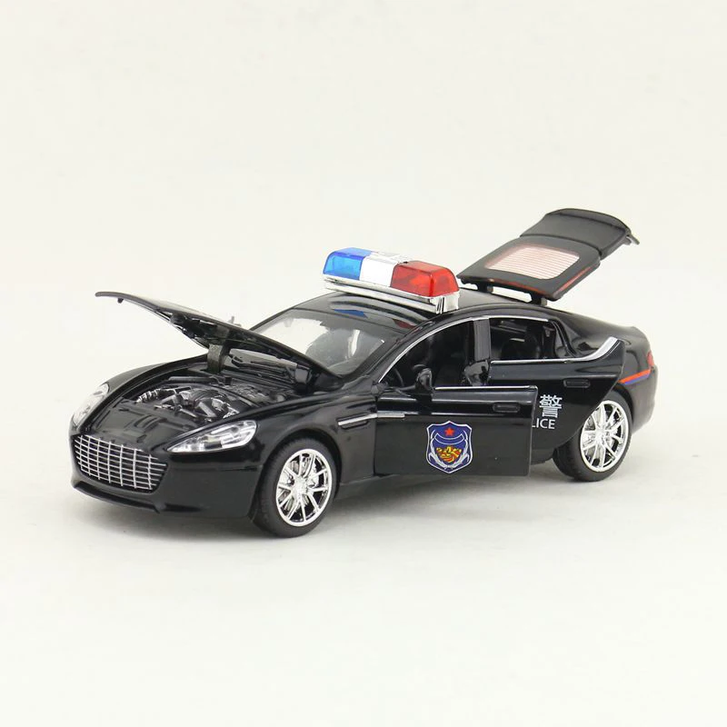 Модель полицейского автомобиля Aston Martin металлическая 1:32|Наземный транспорт| |