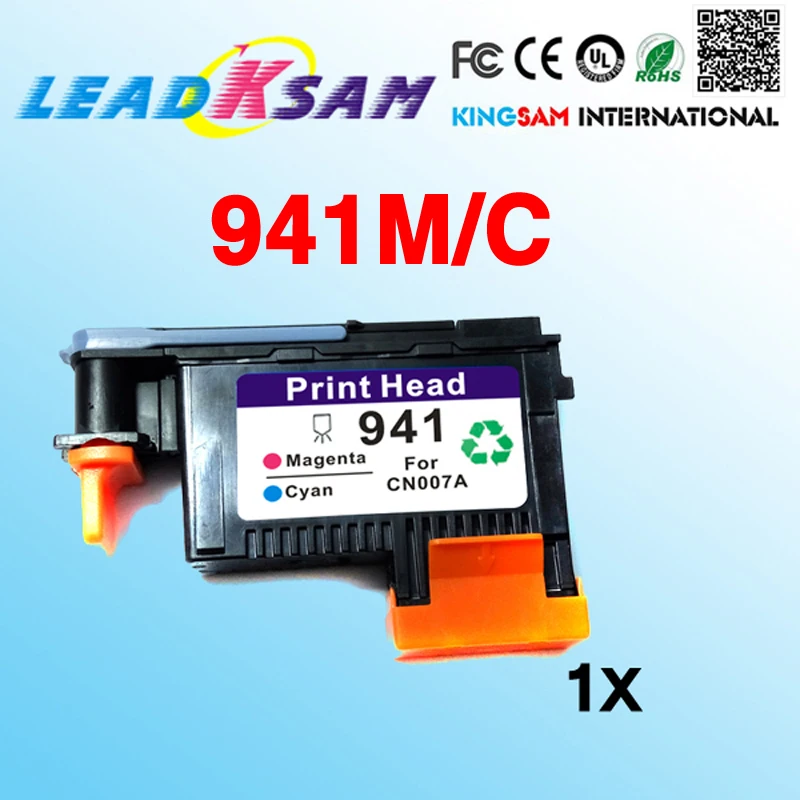 

1x compatible For hp 941 CN007A printhead Magenta&Cyan replace for hp941 print head Pro 8000 8500 8500A printer