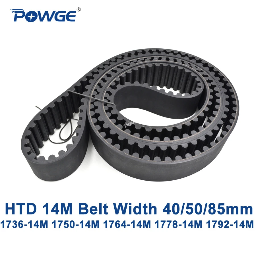Details about   BELTPOWER HTD 55-14-HTD METRIC TIMING BELT 66MM-14MM 18228