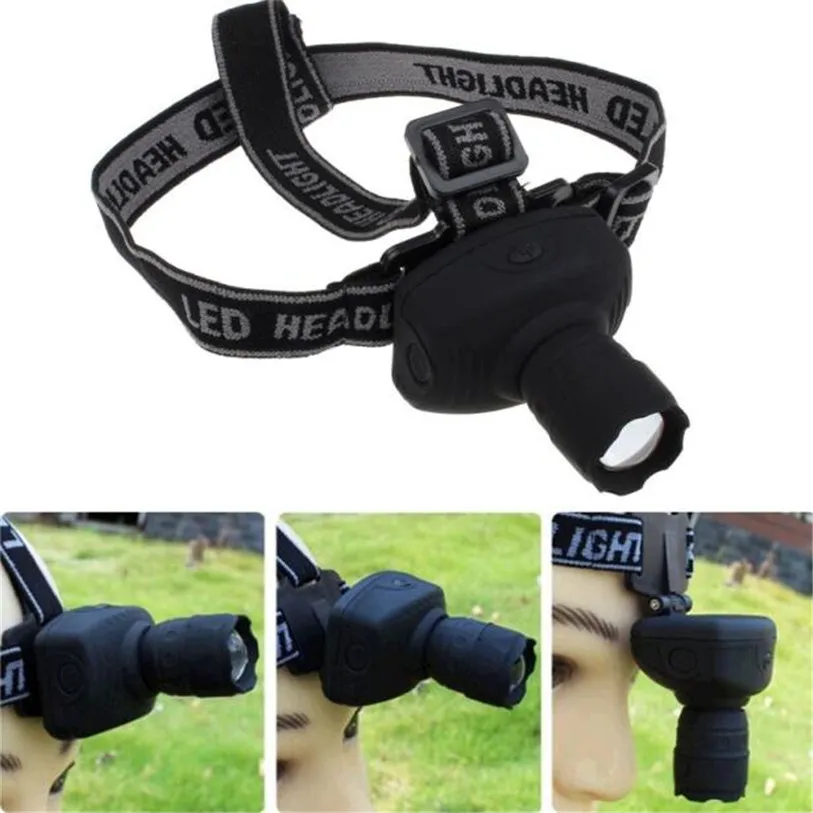 

New 500 LM LED Headlamp Cycling 3W Fishing 3-Mode Zoomable Outdoor Headligh Outdoor Cycling Accessories High Quality May 25