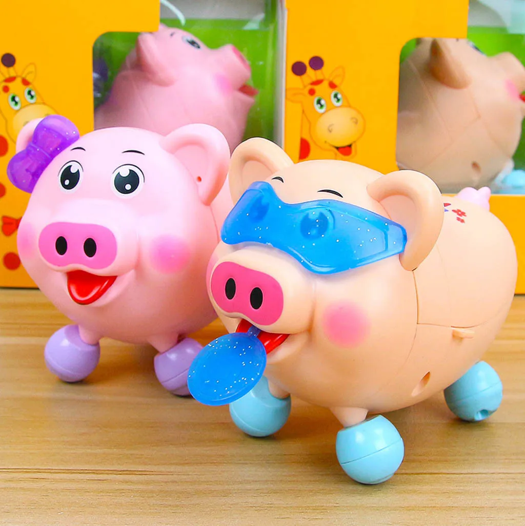 

Children's educational happy puppy toy electric music walking dancing pig universal toy children's educational toys 2019 new