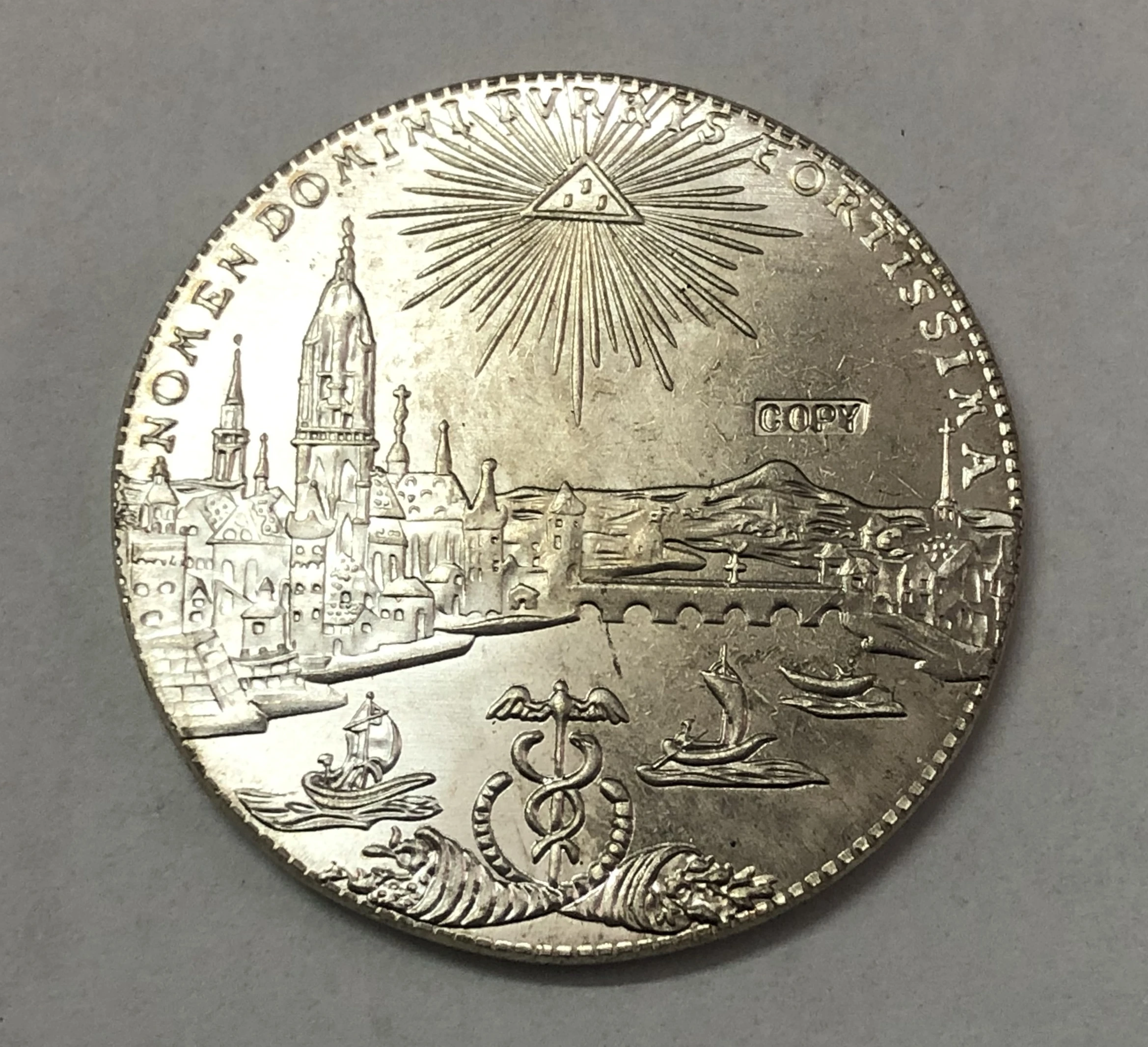 1772 Бесплатный Императорский город Франко(немецкие Штаты) 1 Conventionsthaler