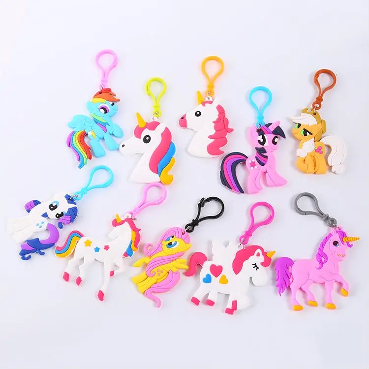 

Unicorn Party Decor Gift Unicorn Rubber Key Chain Wedding Gifts for Guests Personalized Baby Shower Decoration Kids Party Favors