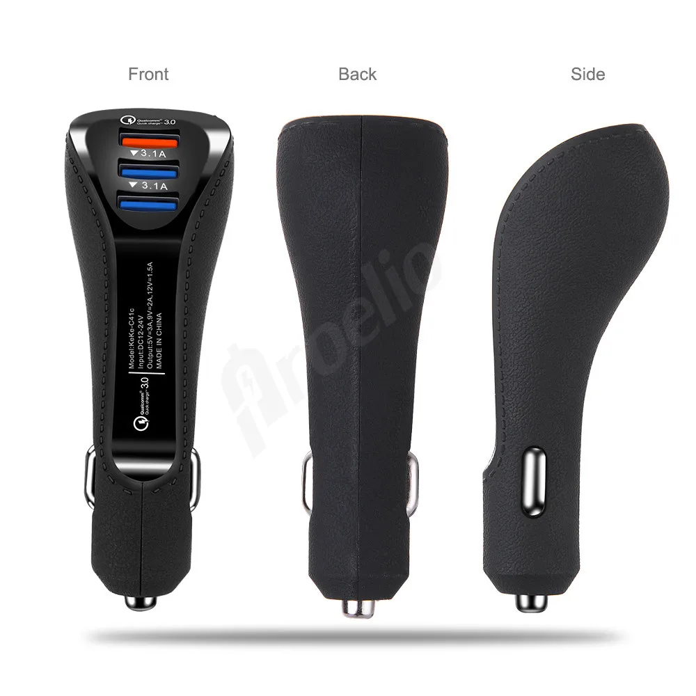 Proelio 3 منافذ USB QC 3.0 سيارة شاحن محول شحن سريع سيارة الهاتف شاحن ل iphone سامسونج سريعة تهمة 3.0 سيارة-شاحن Proelio 3 منافذ USB QC 3.0 سيارة شاحن محول شحن سريع سيارة الهاتف شاحن ل iphone سامسونج سريعة تهمة 3.0 سيارة-شاحن