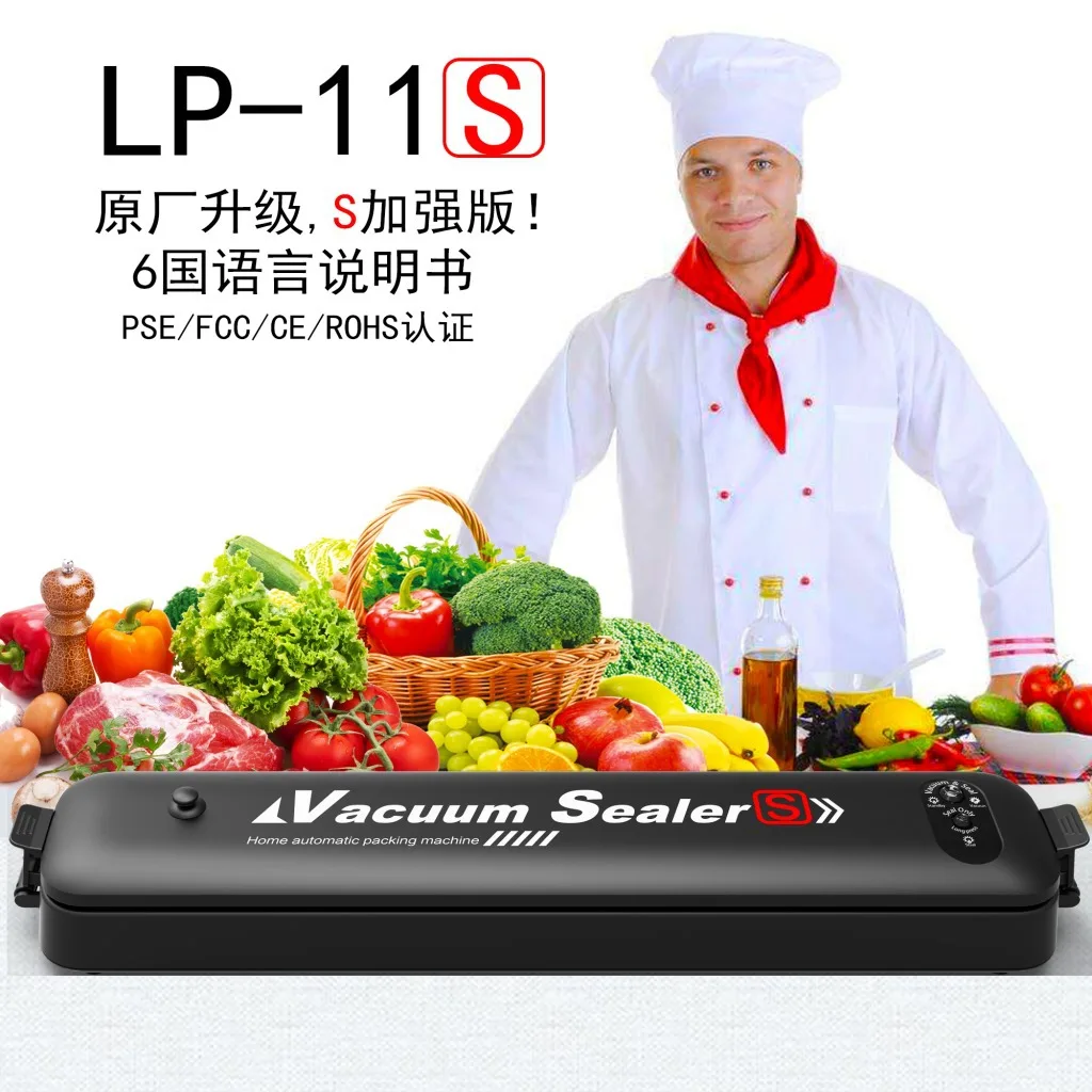 

packers food sealer Automatic Vacuum Sealer Packer Vacuum Air Sealing Packing Machine Food Preservation with Free 15pcs Bags