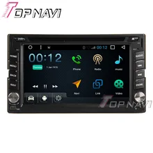 Topnavi 6.2 “800*480 4 ядра Android 6.0 DVD мультимедиа плеер для Универсальный 2din Авторадио GPS навигации аудио стерео