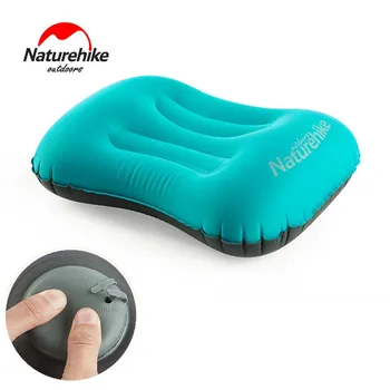 

NatureHike Ultralight Travel Pillow Press Inflate Neck Pillow Inflatable Camping Pillow with Storage Bag